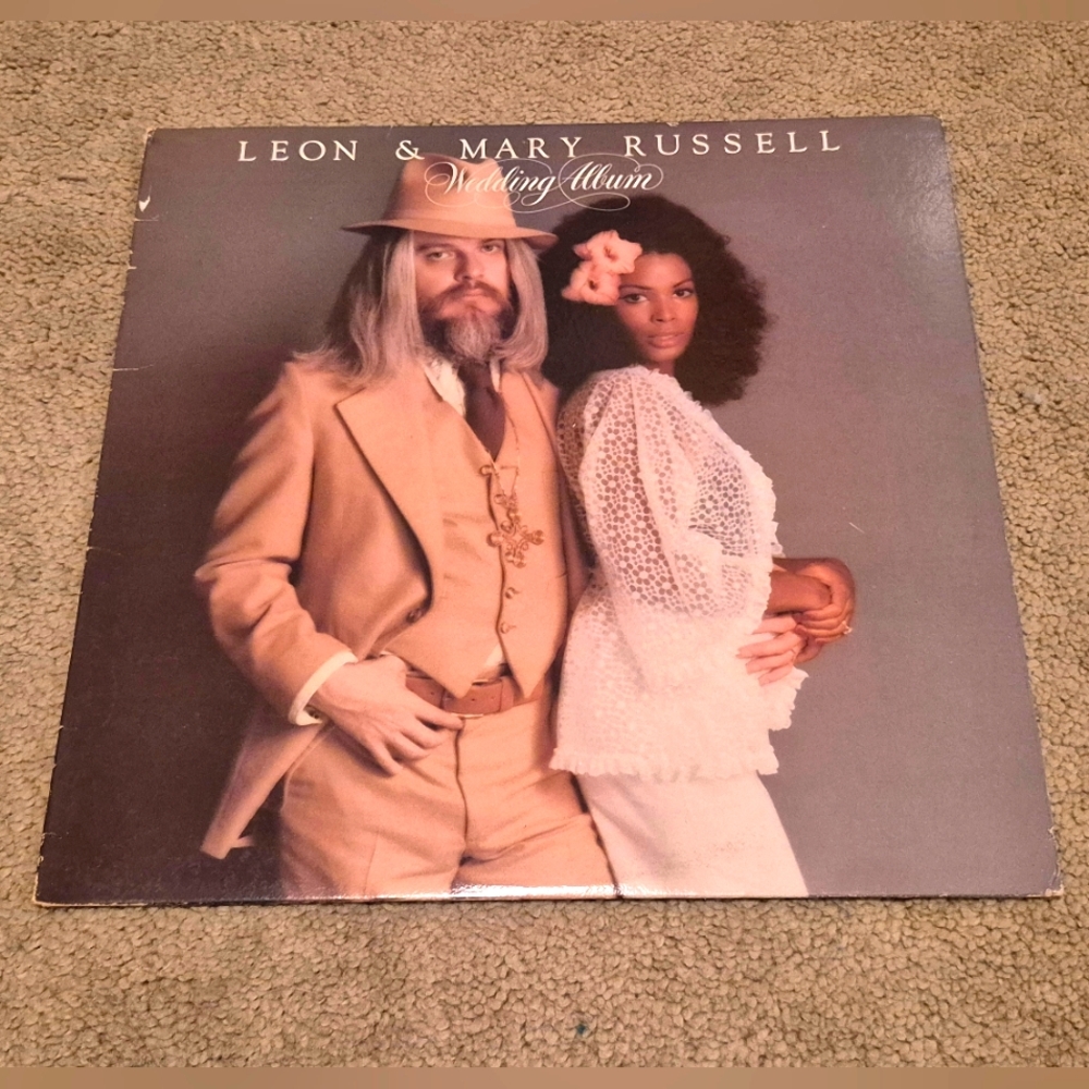 Leon & Mary Russell Wedding Album Vinyl Record
